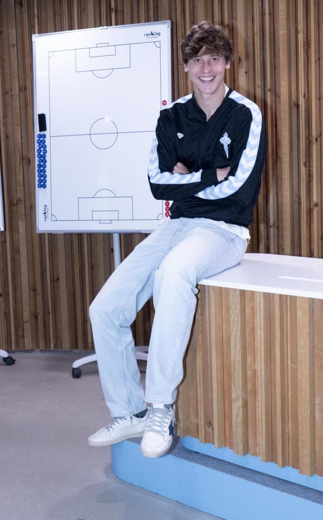 Fer López, durante su entrevista con MARCA.