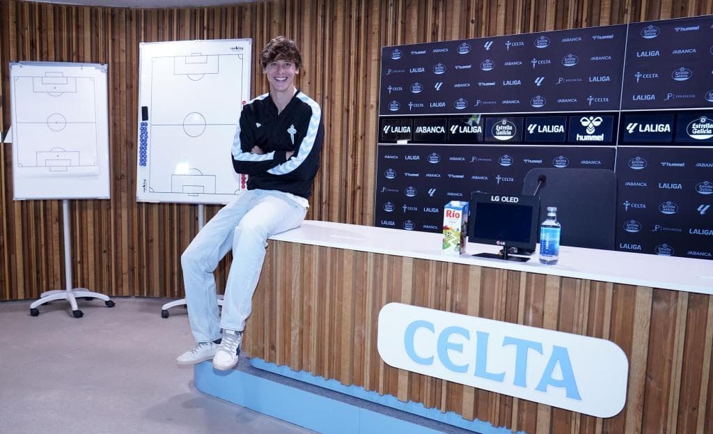 Fer López, durante su entrevista con MARCA.