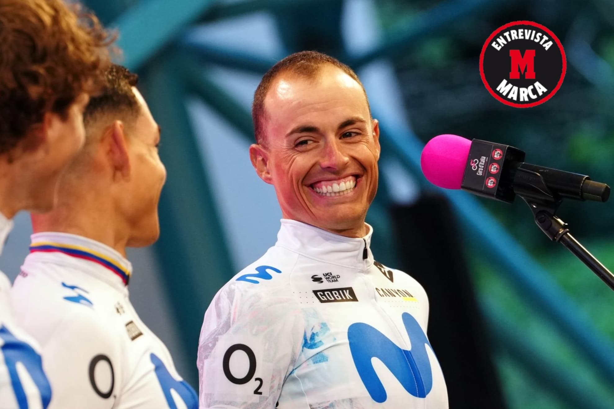 Enric Mas, en la presentación del Giro.