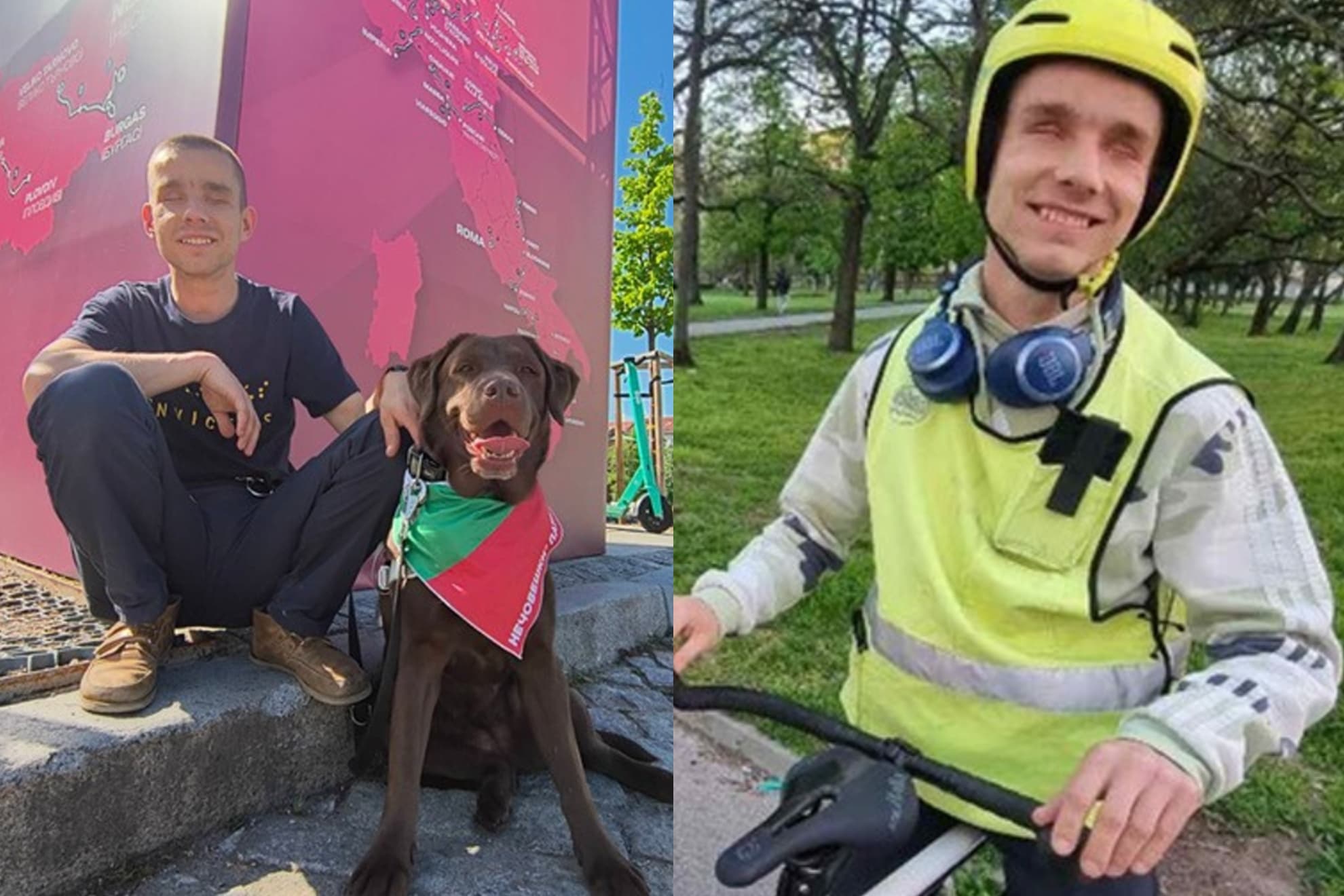 Victor, protagonista en el Giro.
