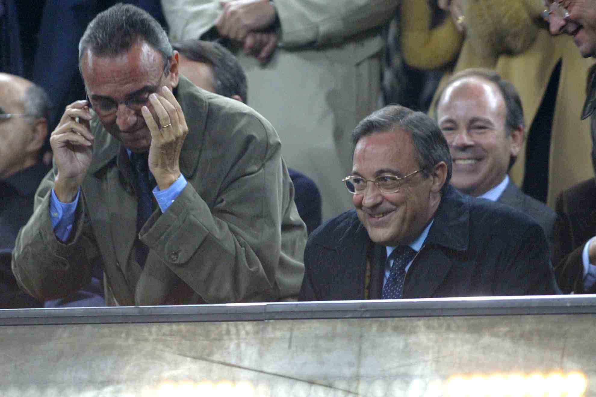 Joan Gaspart y Florentino Pérez