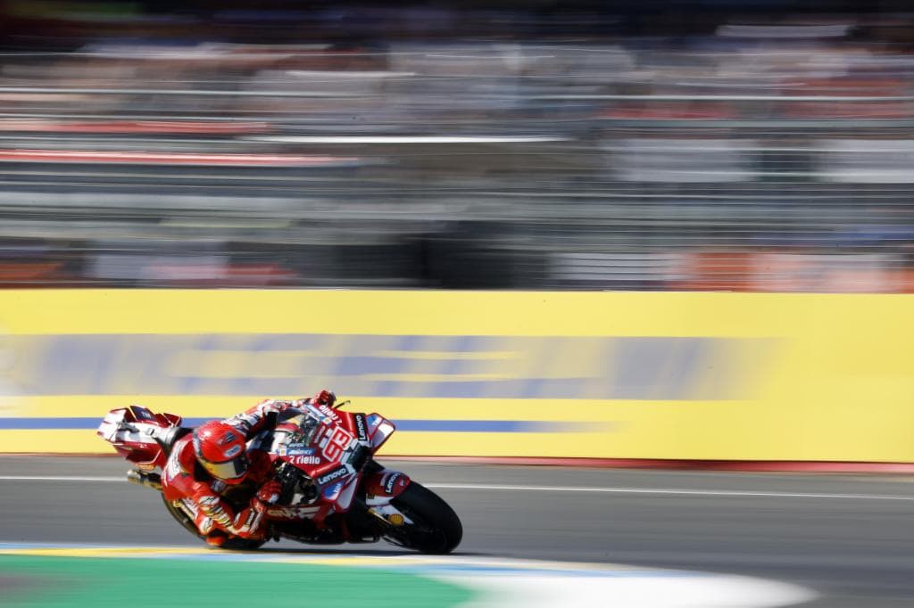 Marc Márquez, en Le Mans.