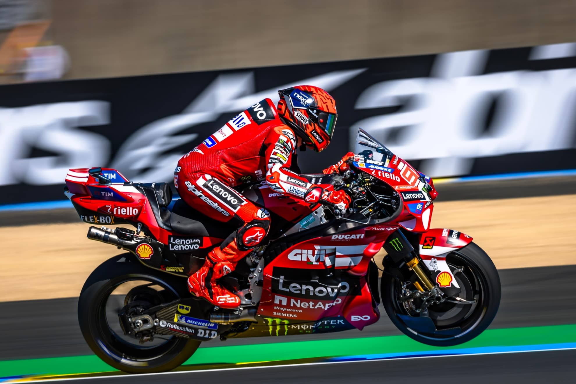 Marc Márquez, en Le Mans.