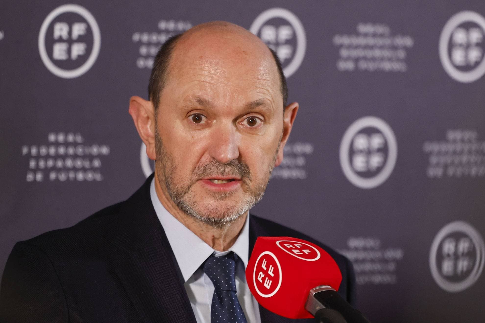 Rafael Louzán, presidente de la RFEF.