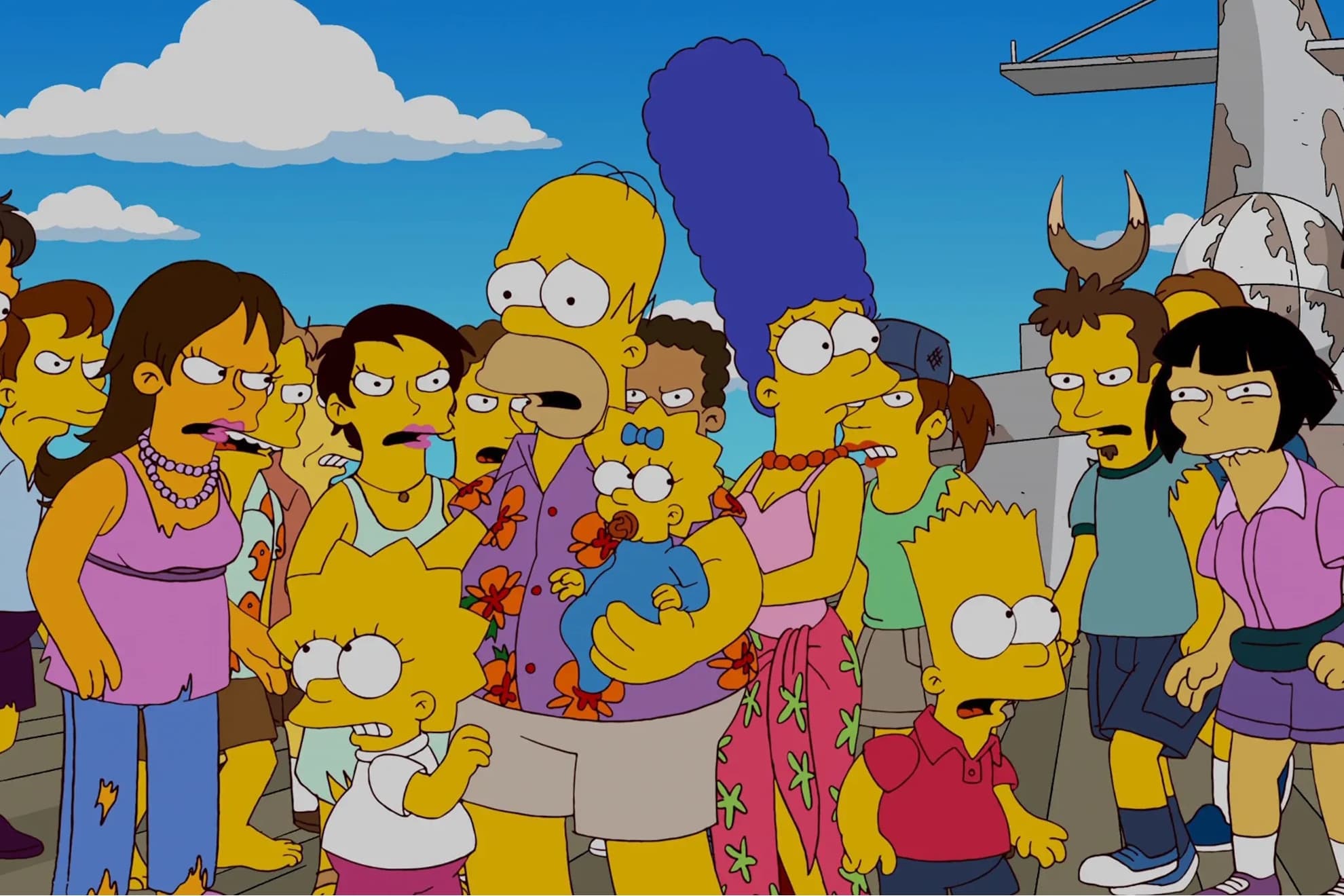 Imagen del capítulo viral de 'Los Simpson'.