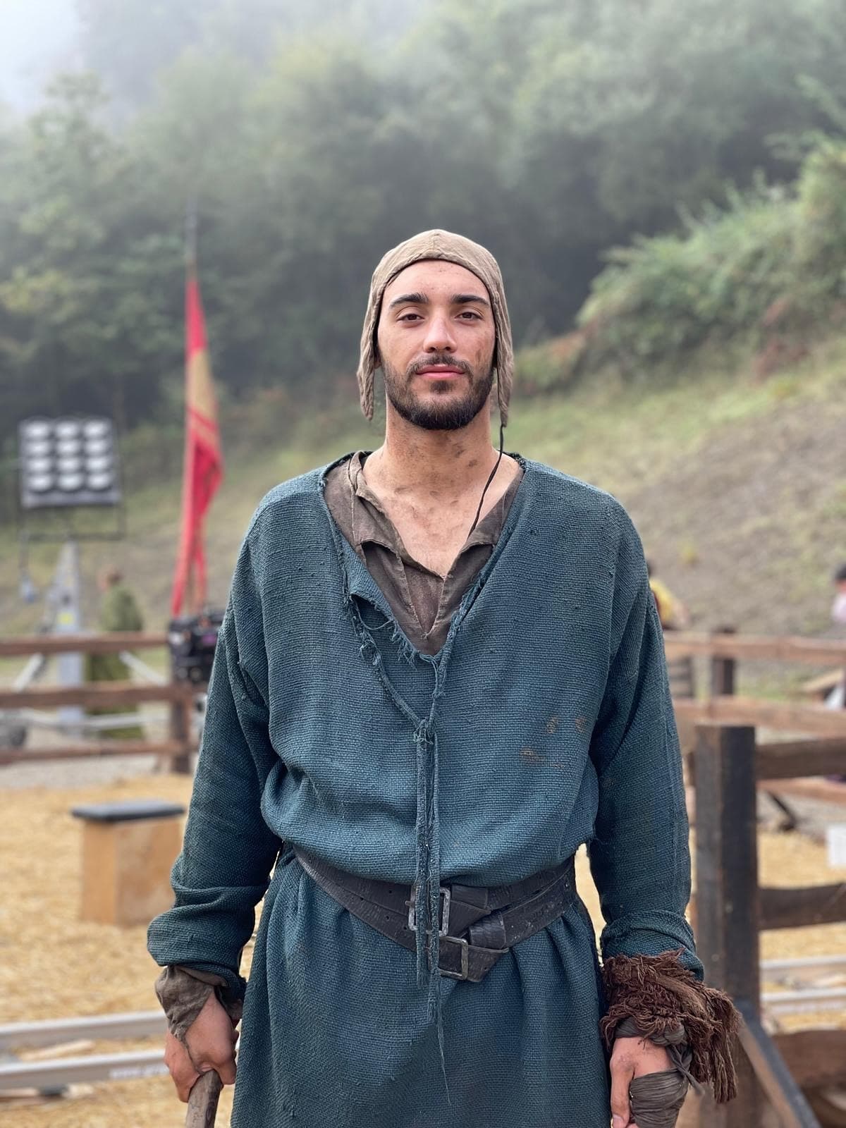 Iván García, en la película Sin cobertura.
