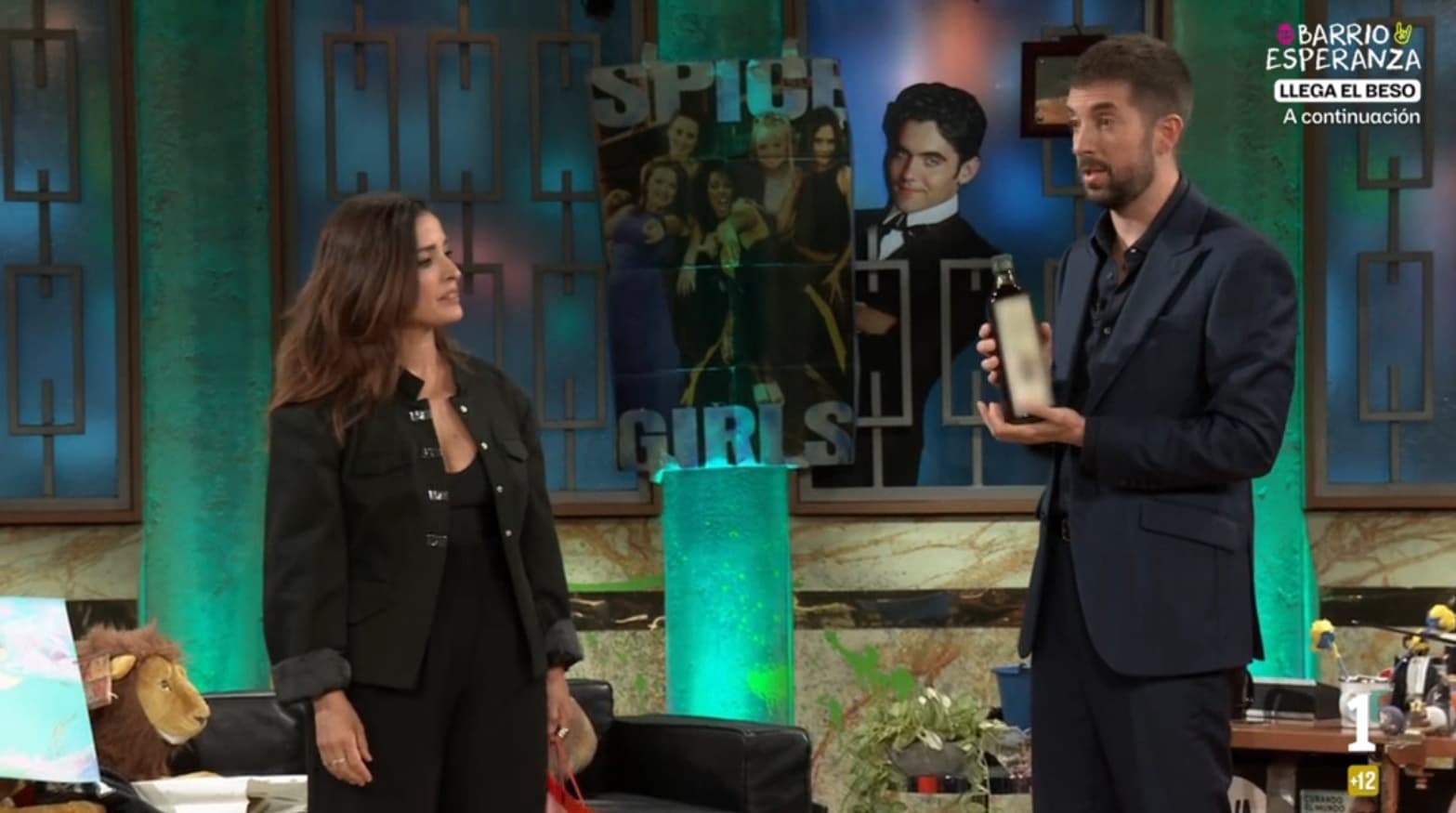 Inma Cuesta y David Broncano, en 'La Revuelta'.