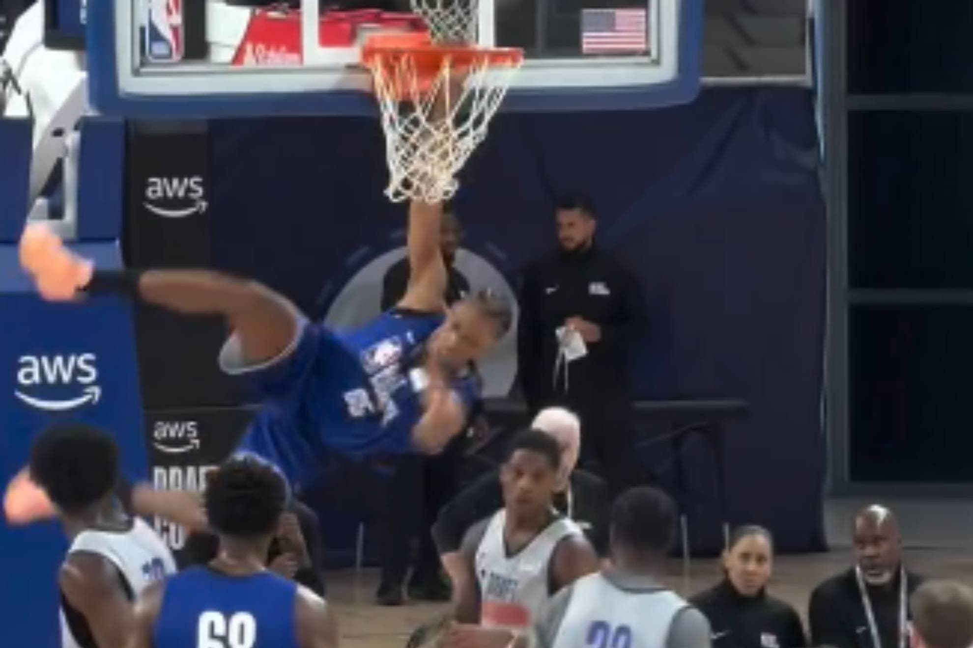 Baba Miller impacta con 20 puntos en su debut en el NBA Draft Combine: "Destellos impresionantes"