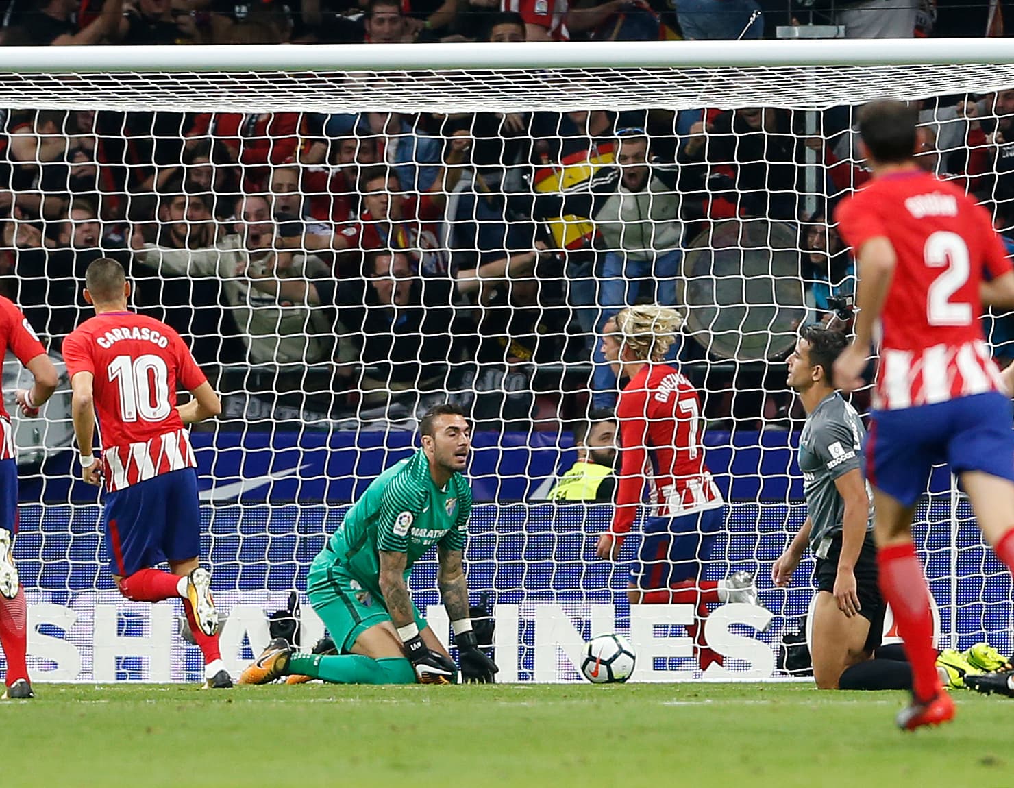 Celebración de Griezmann.