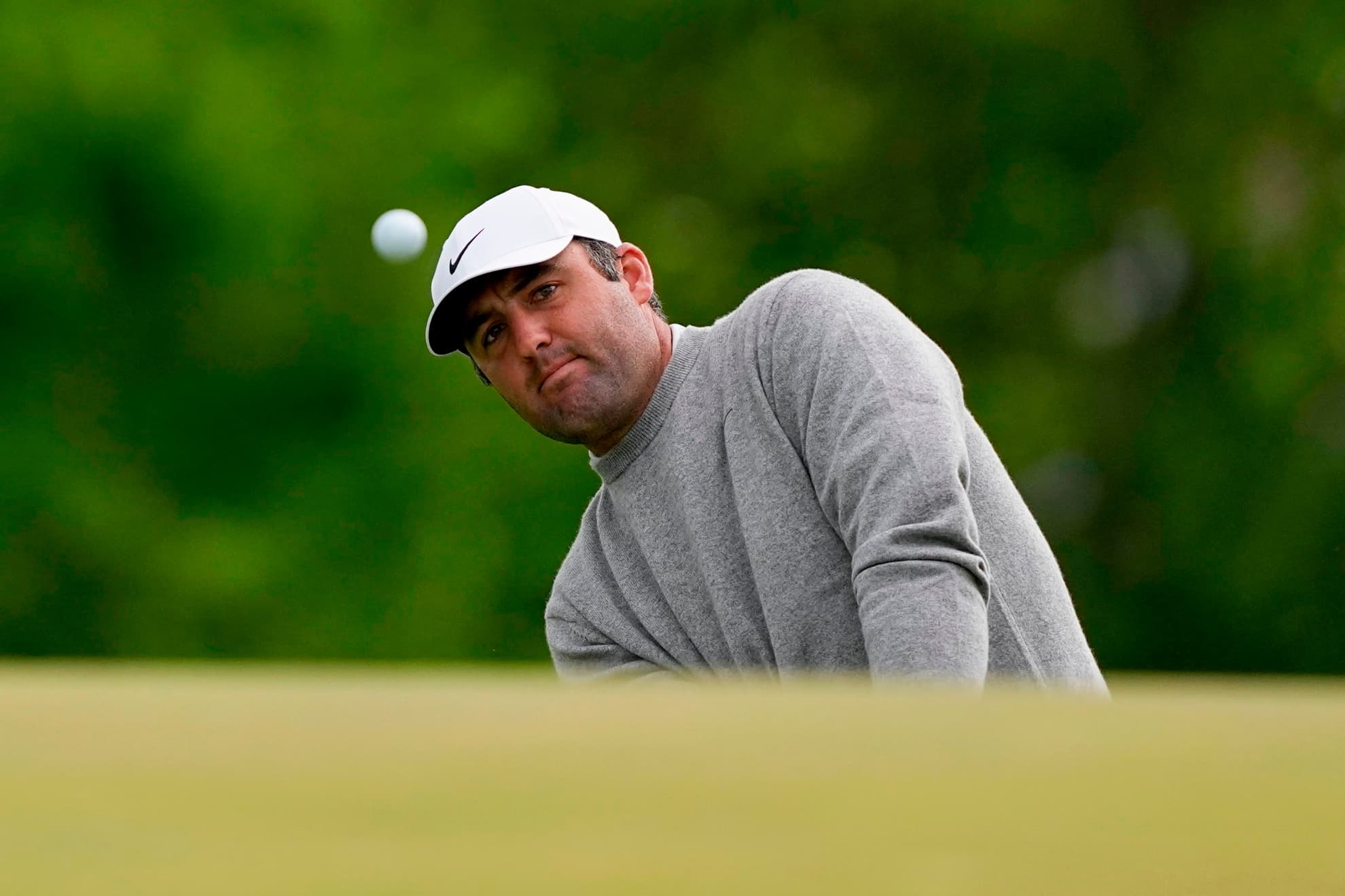 Scottie Scheffler durante la primera jornada del PGA Championship.