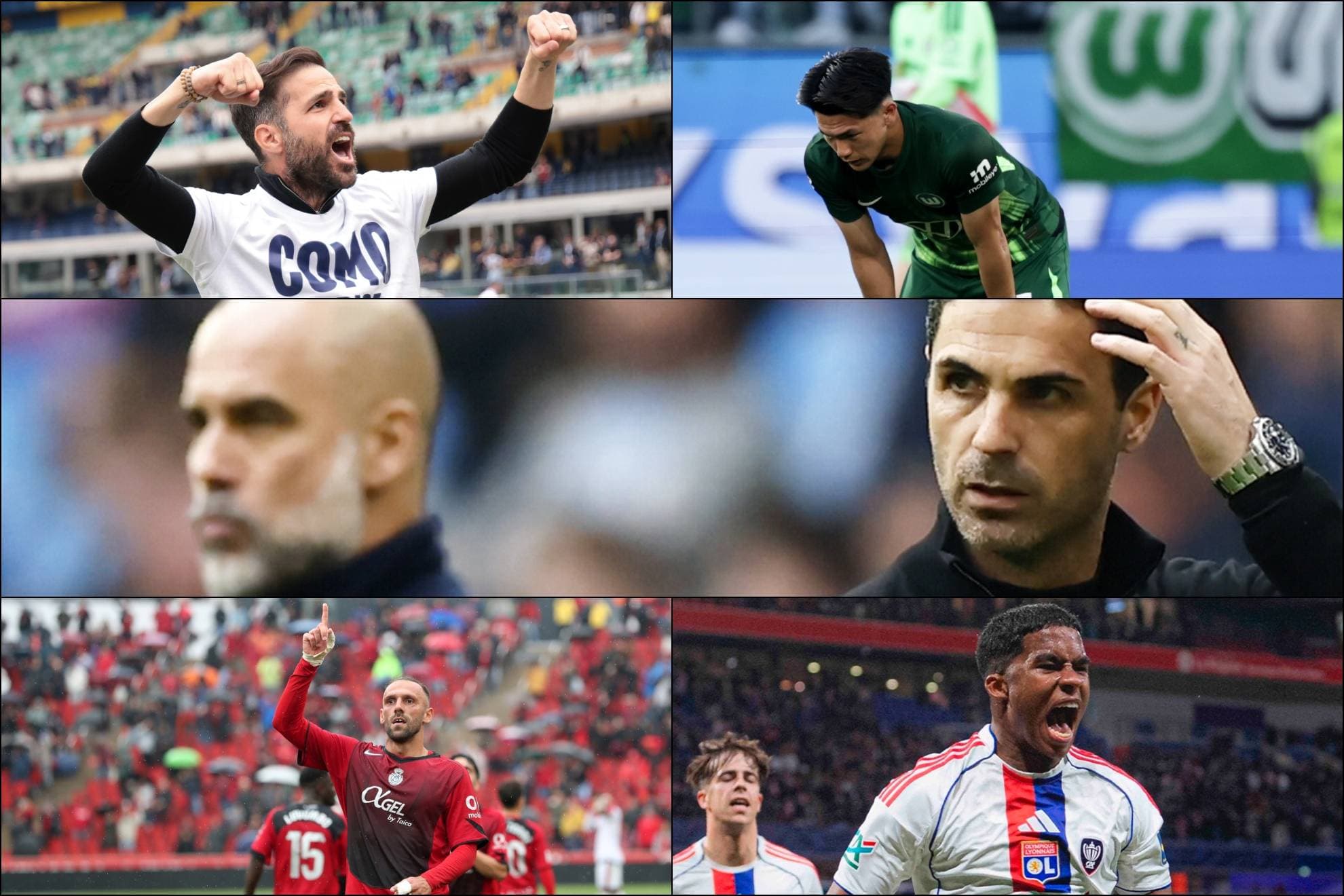 Todo en juego en la cinco 'grandes' ligas europeas.