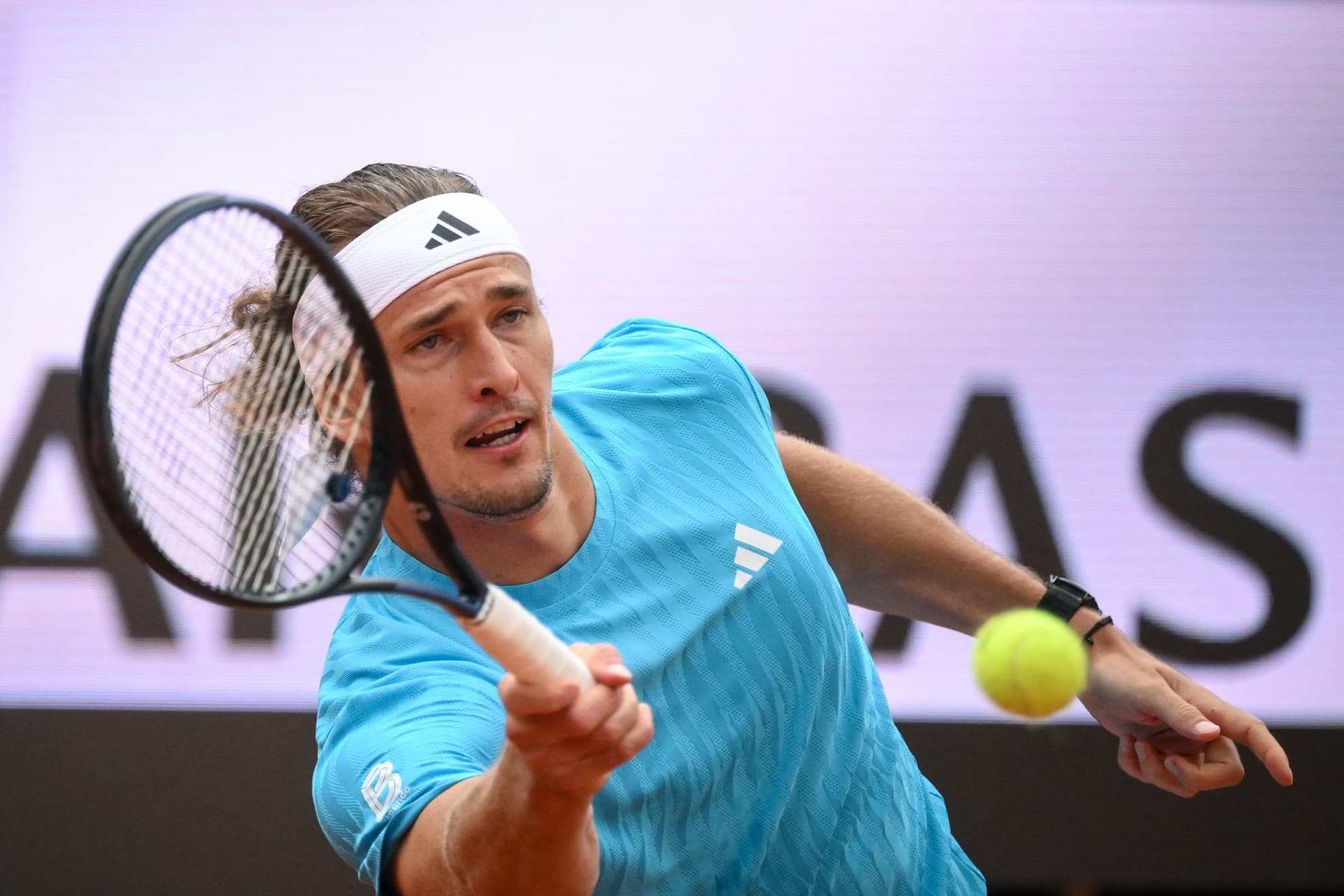 Zverev, en Roma.