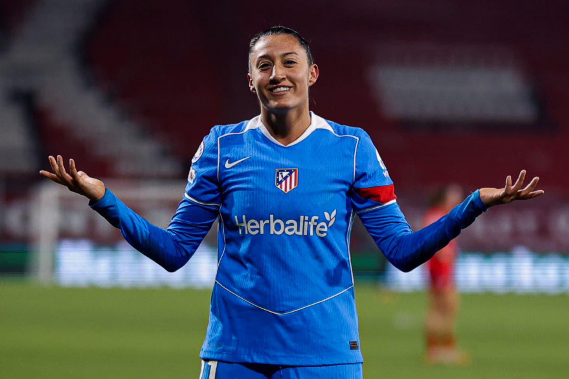 Fiamma Benítez celebra un gol esta temporada