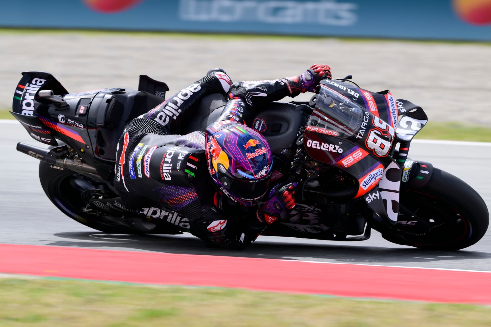 Jorge Martín, en Montmeló.