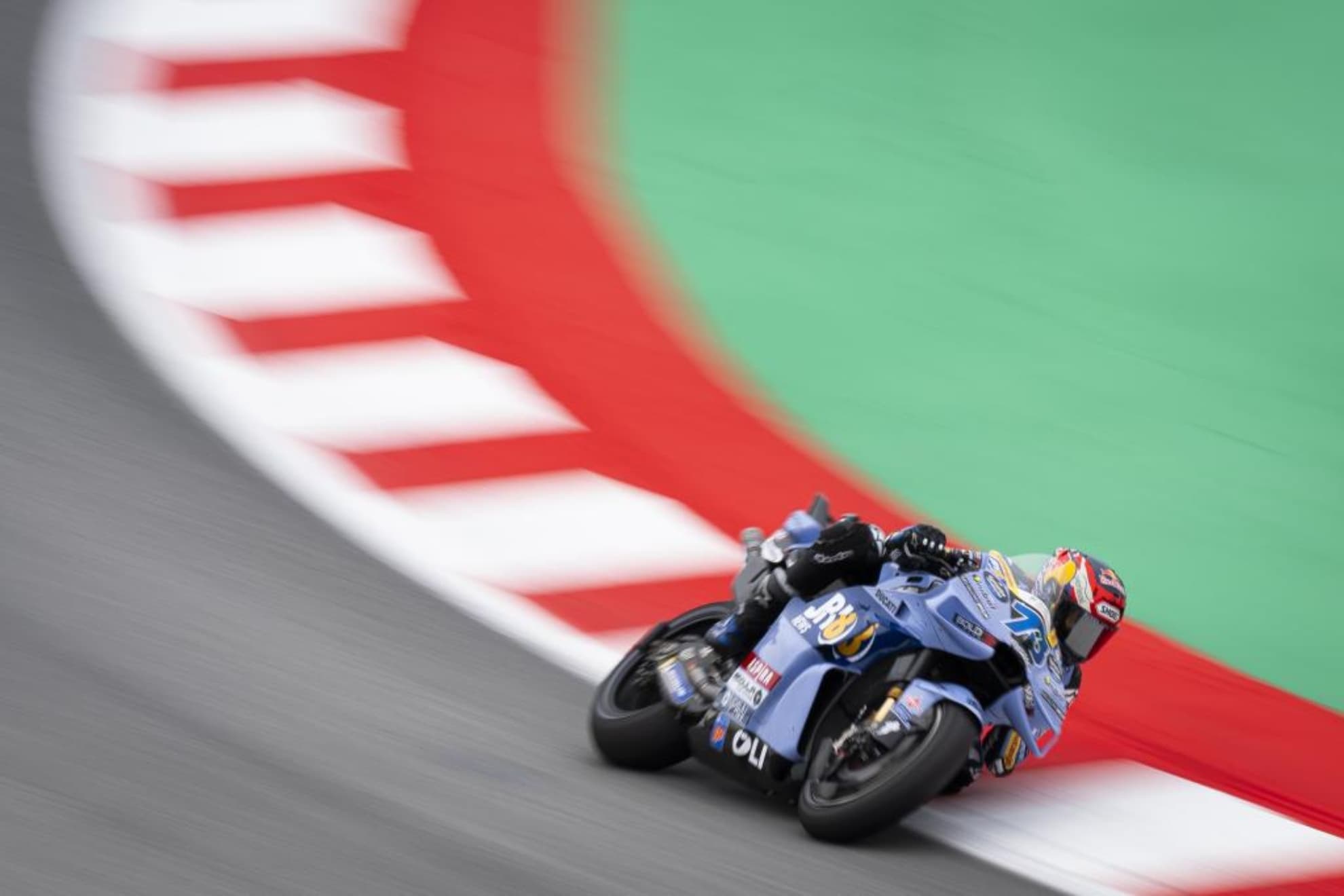 Álex Márquez, en Montmeló.
