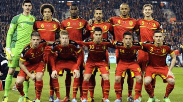 Selección belga de fútbol.