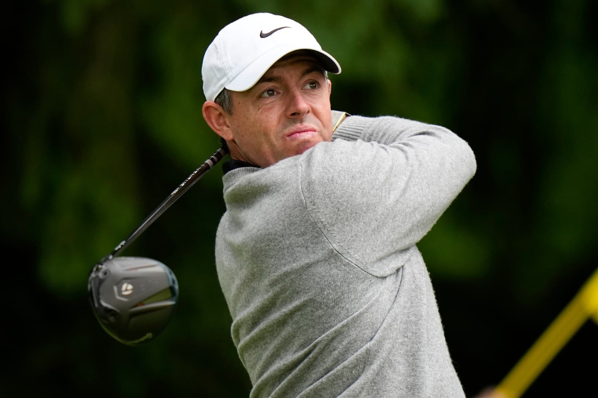 Rory McIlroy durante la tercera jornada del PGA Championship.