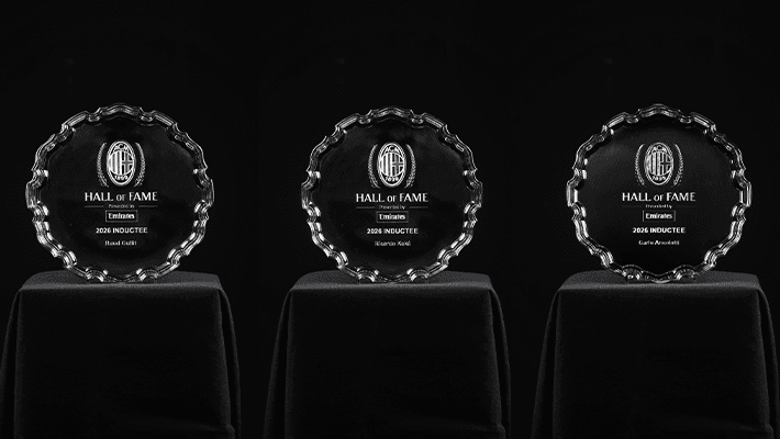 HALL OF FAME PRESENTED BY EMIRATES: ANCELOTTI, GULLIT AND KAKÁ VOTED BEST MIDFIELDERS