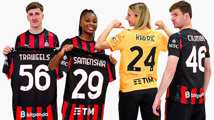 MOTHER’S DAY: FOR THE THIRD YEAR, AC MILAN TAKES TO THE PITCH WEARING THEIR MOTHERS’ MAIDEN NAMES
