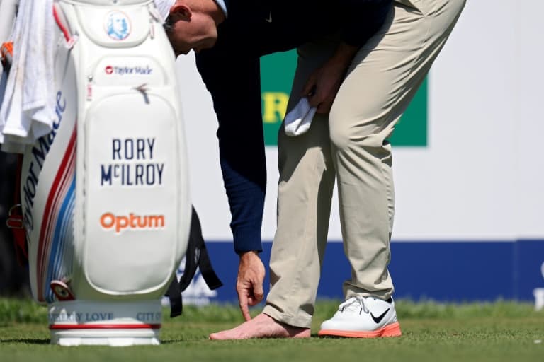 Blister worry hits McIlroy as PGA start looms at Aronimink