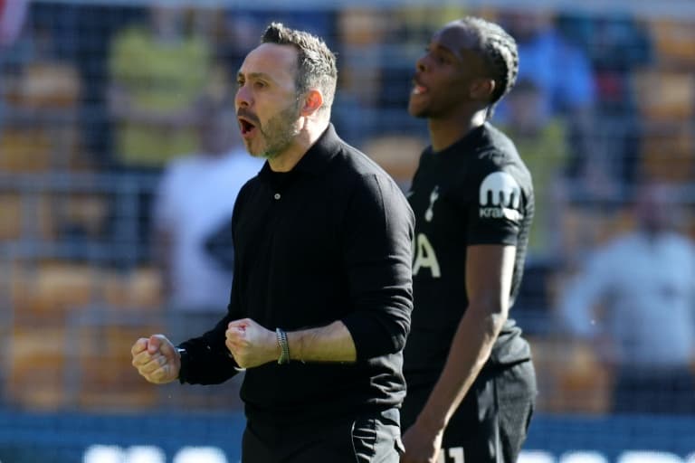 De Zerbi hails Spurs win as key to survival fight