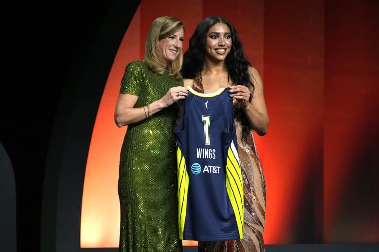 Fudd reunited with Bueckers after landing No.1 pick in WNBA draft