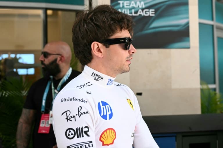 Leclerc on top for Ferrari ahead of Verstappen and Piastri