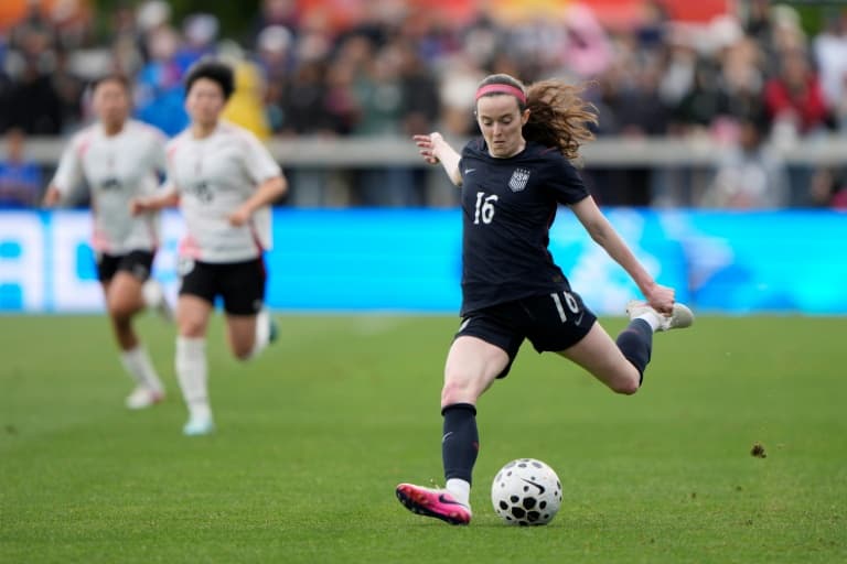 Lavelle marks 100th cap with goal in US win over Japan