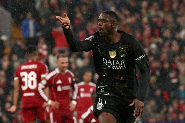 Dembele hails PSG's ability to 'suffer' in win over Liverpool