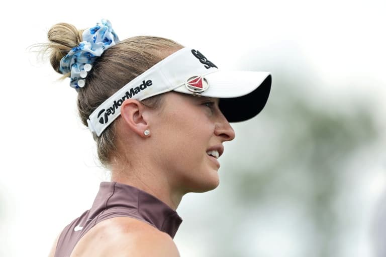 No.1 Korda charges into share of LPGA Mexico lead