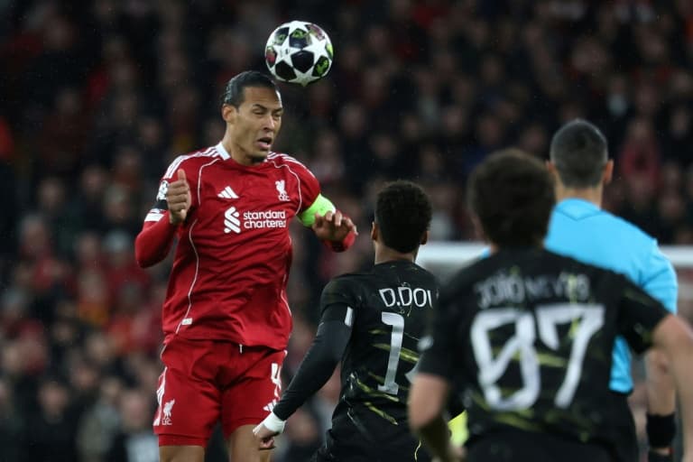 Liverpool captain Van Dijk says PSG 'deserved' Champions League semi-final spot