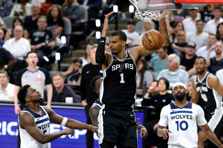 Wembanyama leads Spurs to brink as Timberwolves routed