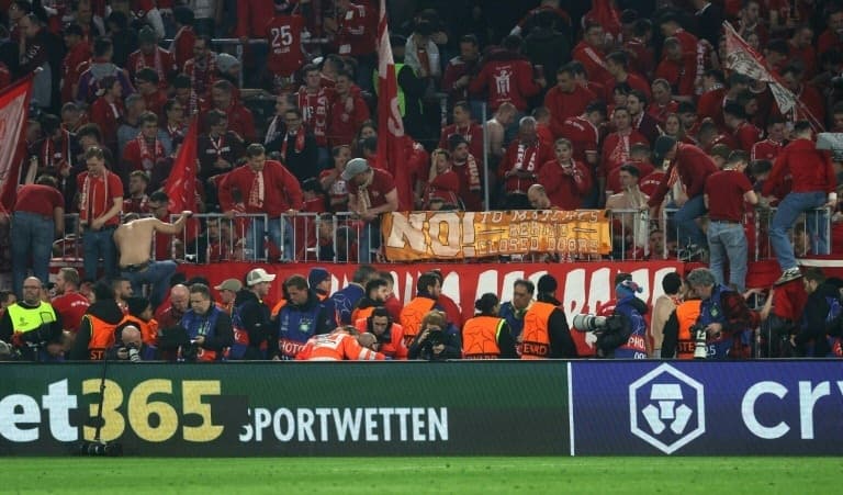 UEFA probe after photographers injured at Bayern-Real game