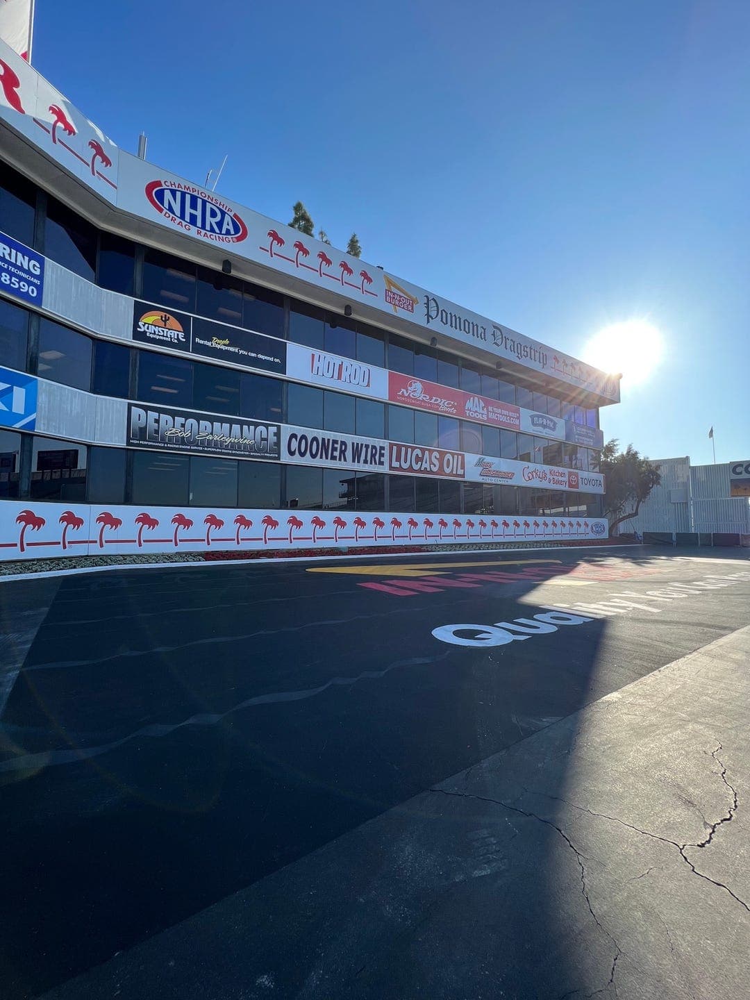 Violent Crash Stopped NHRA Action at Pomona