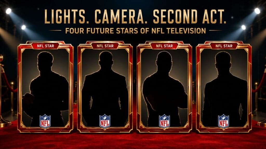 Four NFL Players Set To Become the Next Network Stars for Football