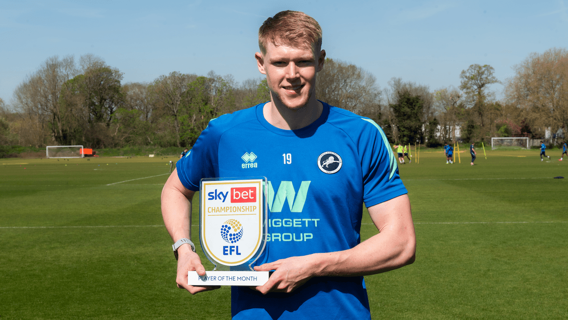 Millwall's Coburn wins March award