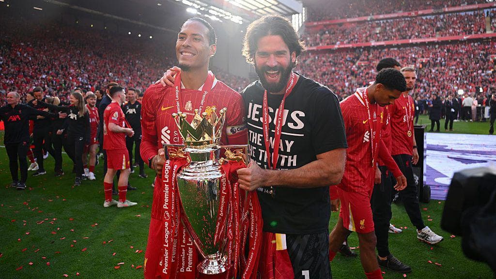 'Would I love him to stay? Of course' - Van Dijk on Alisson