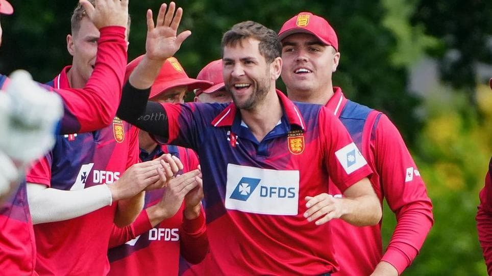 Jersey end Denmark series with win and loss