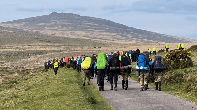 Thousands of teens take part in Ten Tors Challenge