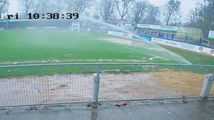 Football club fined £10,000 over sprinklergate