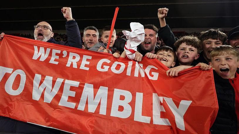Saints fans urged not to travel by train to Wembley