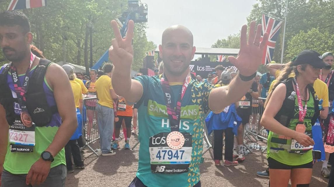 Man completes seven marathons in seven days