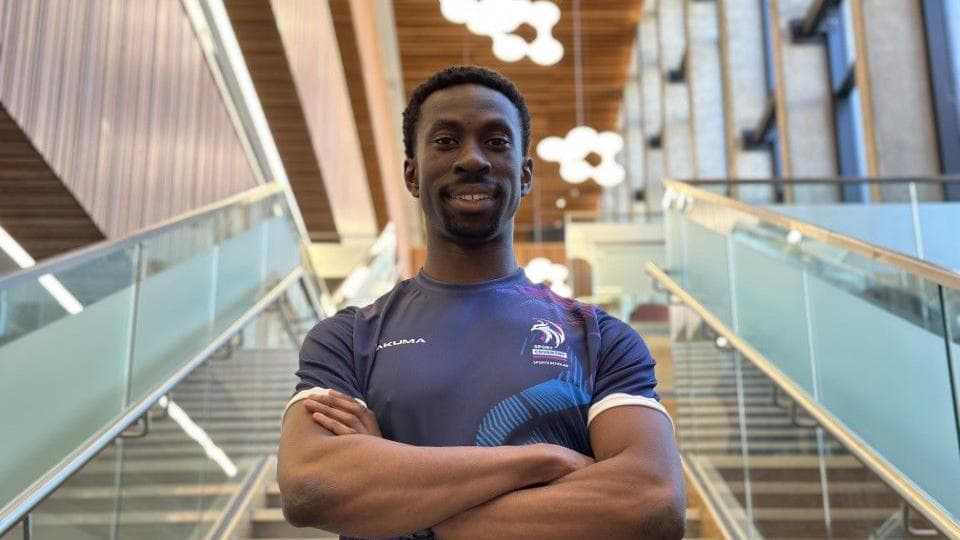 Injury-hit athlete credits university for recovery