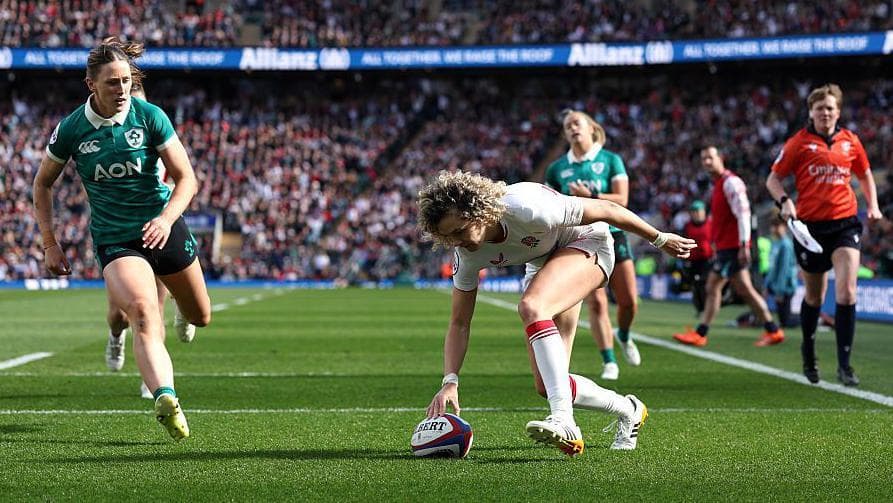 England beat Ireland in front of record Women's Six Nations crowd
