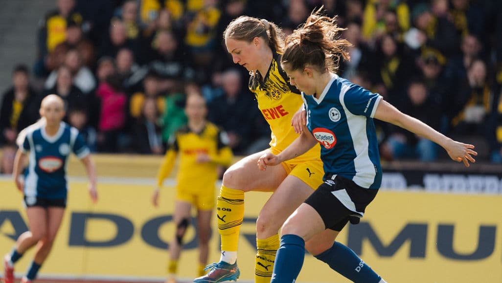 Draw in top-of-the-table clash: BVB women share the spoils with Bielefeld
