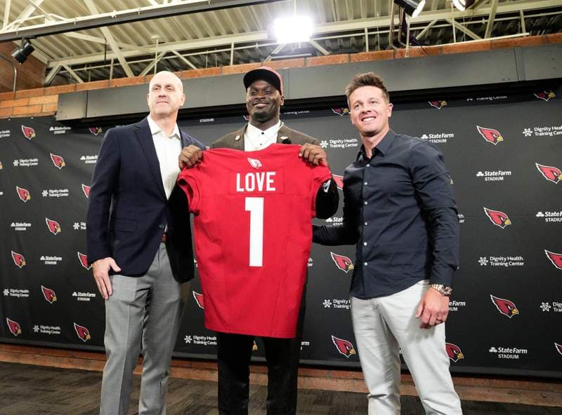 Cardinals’ Jeremiyah Love “seamless” fit in NFL and Mike LaFleur’s system