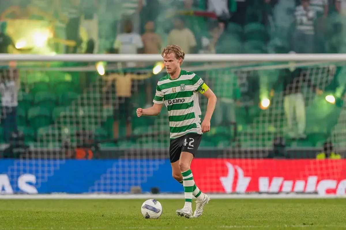 Agent of Sporting’s Morten Hjulmand speaks out as Manchester City linked with transfer talks