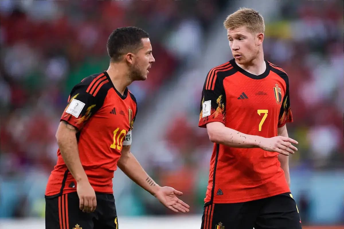 Eden Hazard assesses if Rayan Cherki can be Kevin De Bruyne’s heir at Manchester City