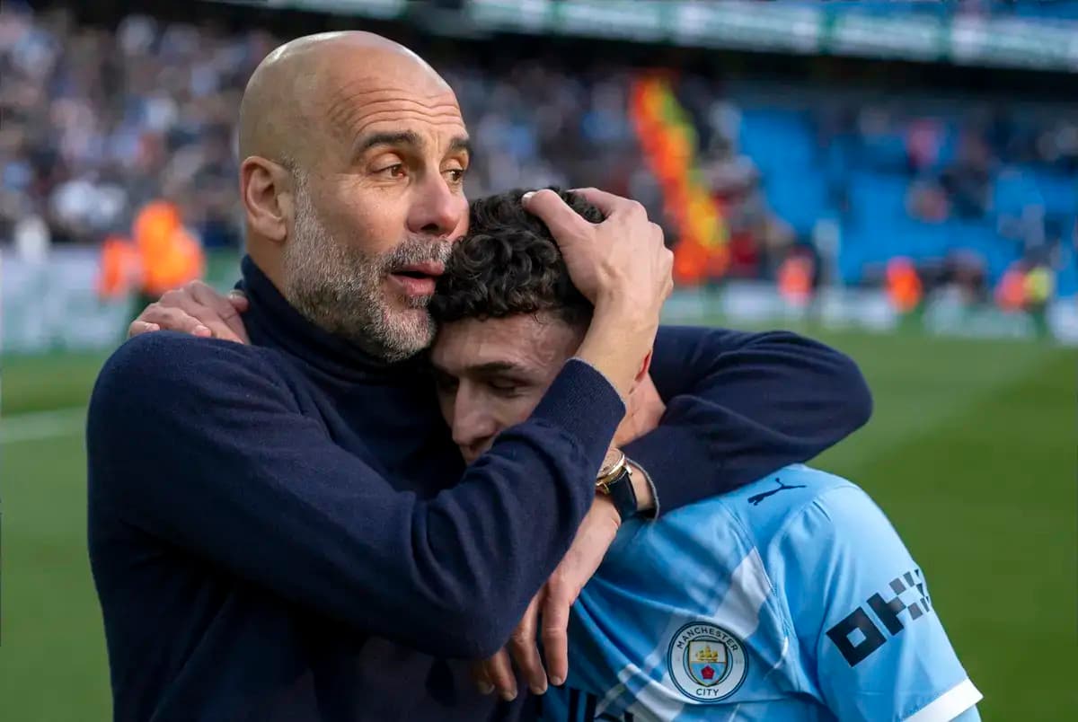 Pep Guardiola delivers passionate speech in support of Phil Foden after contract breakthrough