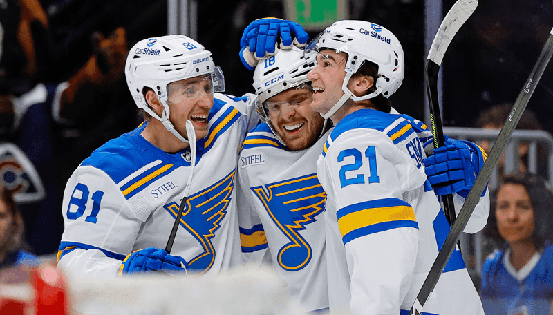 Blues vs Mammoth Prediction, Picks & Odds for Tonight’s NHL Game